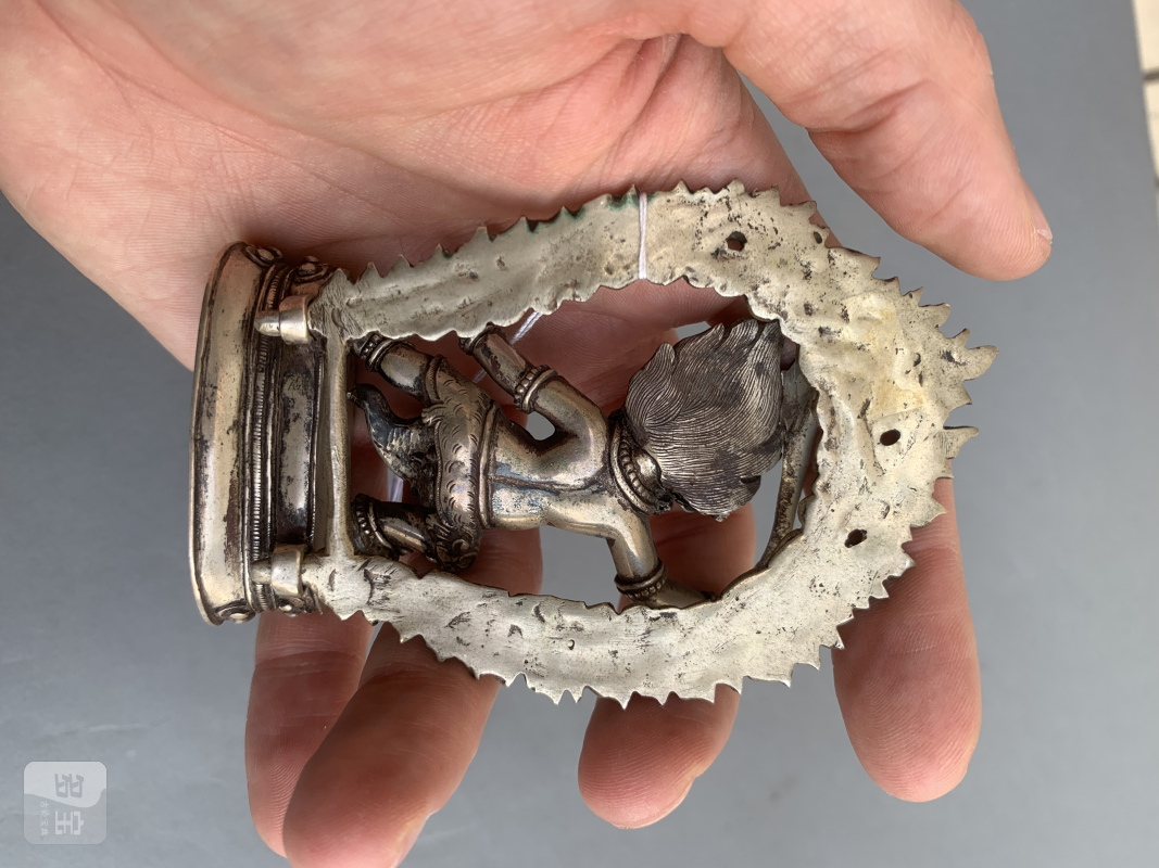A SILVER FIGURE OF ACALA - 图8